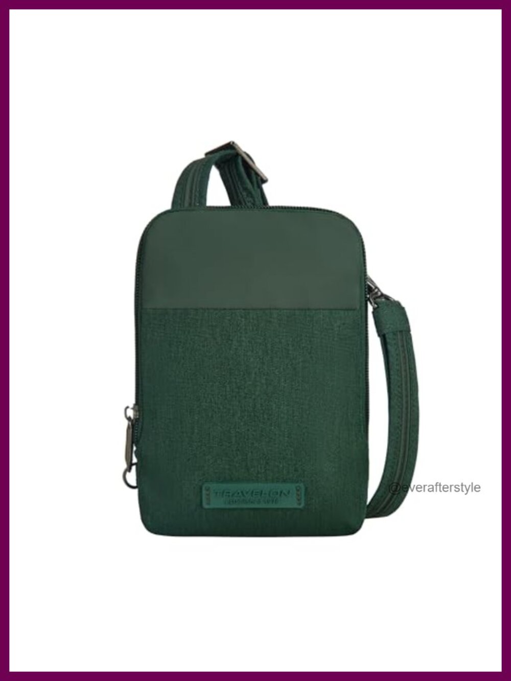 Travelon Anti-Theft Metro Stadium Mini Crossbody RFID Sling Bag